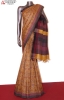 Handloom Printed Tussar Silk Saree